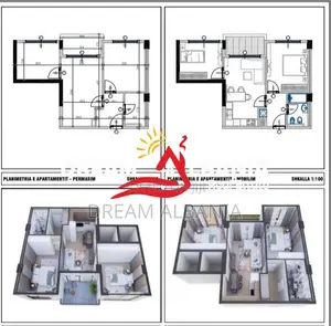 Apartamente 2+1 ne Golem prane Epidamn White Sensation (ID 41212224)