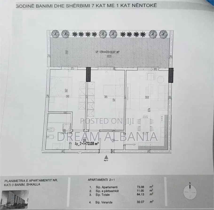 Apartamente 2+1 ne shitje ne fazen perfundimtare te ndertimit ne Pasku