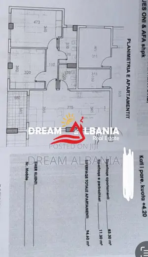 Apartament 2+1+2 Ne Shitje Ne Paskuqan (ID 41212295)