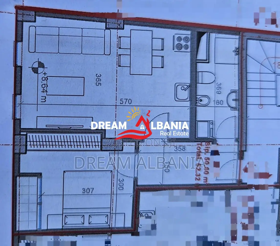 Shitet Apartament 1+1 Tek Ambasada Amerikane, afer shkolles Osman Myde