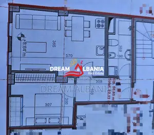Shitet Apartament 1+1 Tek Ambasada Amerikane, afer shkolles Osman Myde