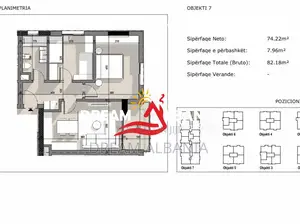 Apartament 2+1 Ne Shitje Te Ajka Residence, tek 5 Maj (ID 41212287)