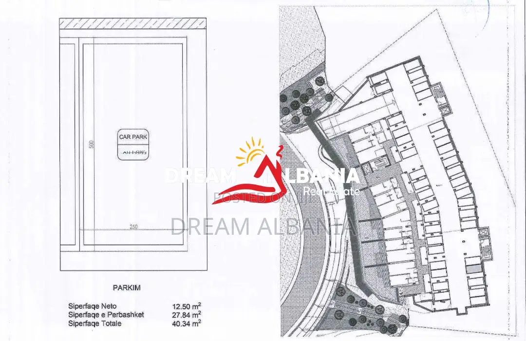 SHITET Apartament 2+1+Verand+Parkim ne Green Coast, Palas, Himare (ID 