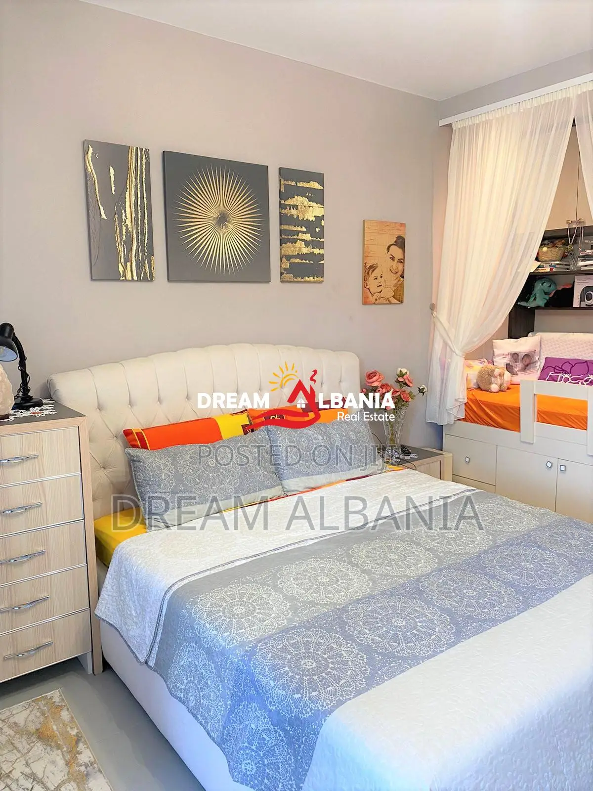 Super Apartament 1+1+2 Ballkone+Depo me Qera tek Stadiumi Dinamo ne Ti