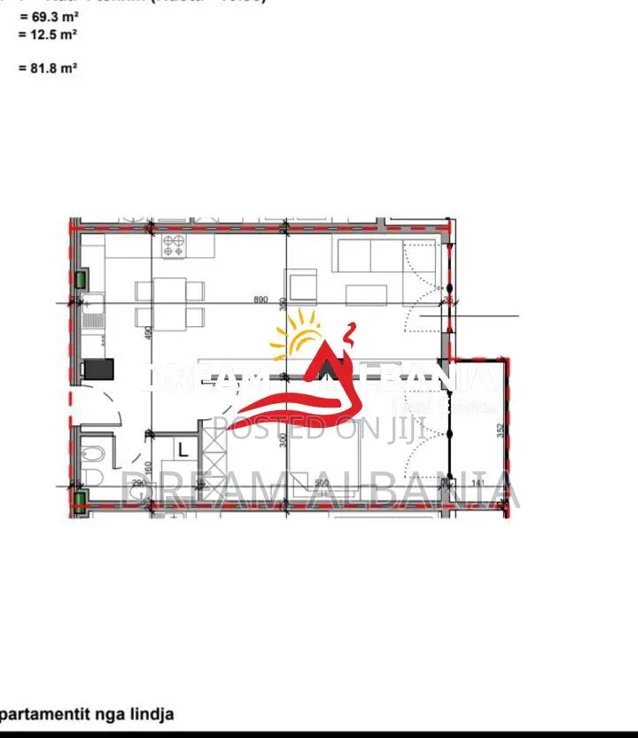 Shiten 5 Apartamente 1+1 tek Ministria e Jashtme, Sol Residence (ID 41