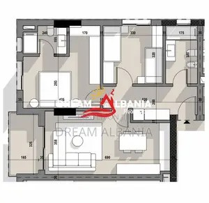 Apartament 2+1+2 Ne Shitje tek Residenca Ajka, 5 Maji (ID 41212253)