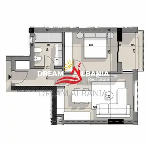 Apartament 1+1 Ne Shitje tek Residenca Ajka, 5 Maji (ID 41111579)