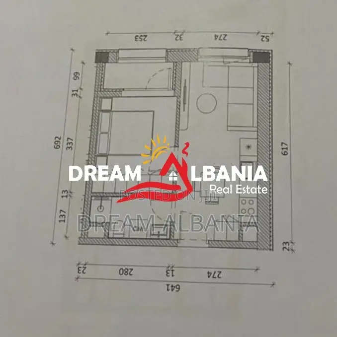 Shiten 23 Apartamente 1+1 ne Rezidencen Kadiu, Ali Demi (ID 41116108)