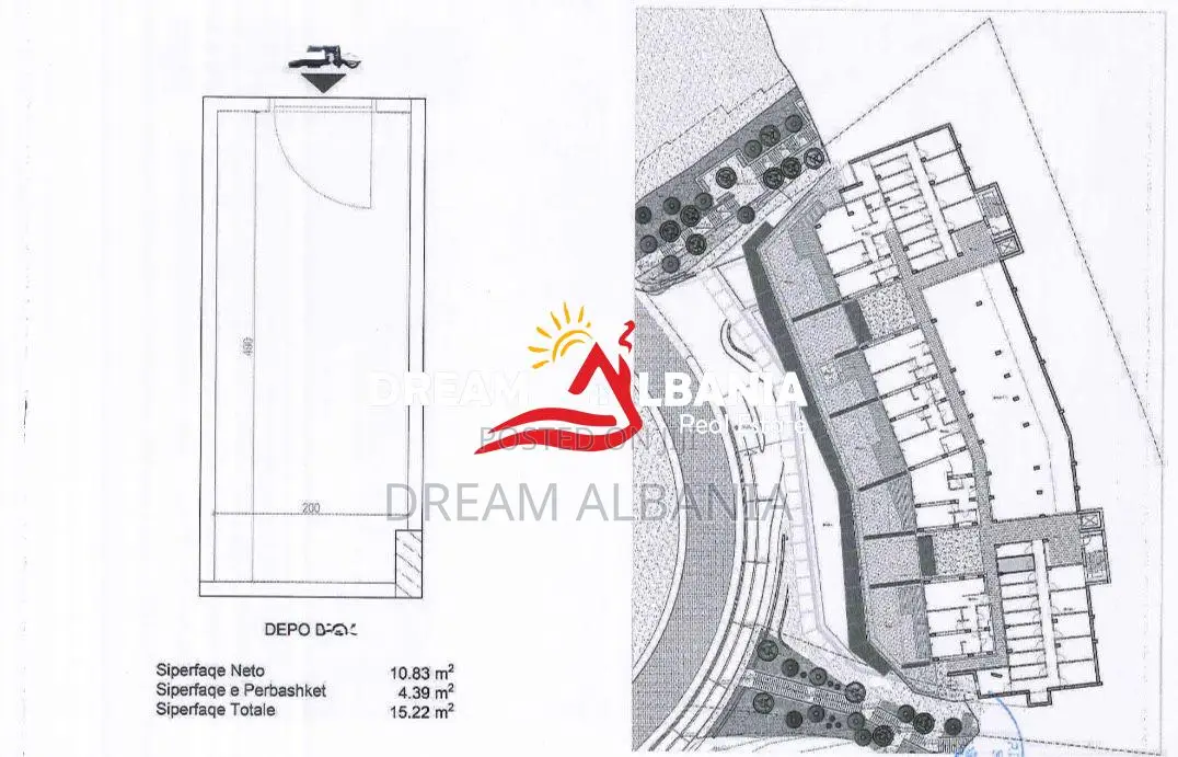SHITET Apartament 1+1+Verand+Parkim ne Green Coast, Palase, Himare (ID
