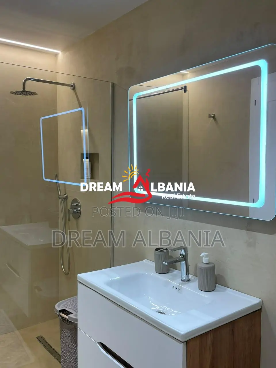 Jepet Apartament 2+1+2 me qera Tek Rruga Bogdaneve (ID 42215626)