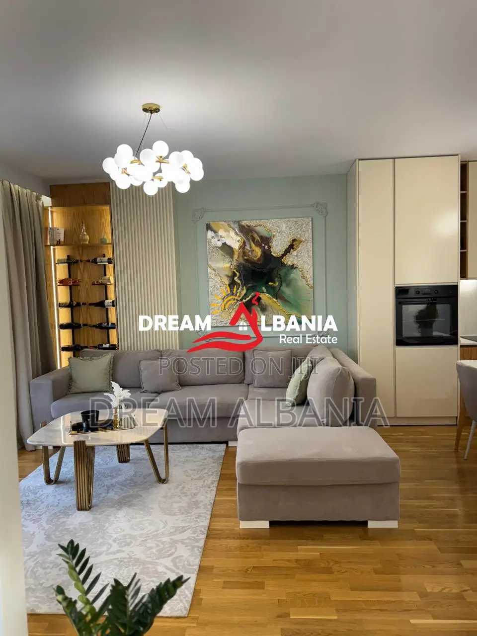 Jepet me qera apartament 1+1+ Post Parkimi tek Rruga e Barrikadave ID 