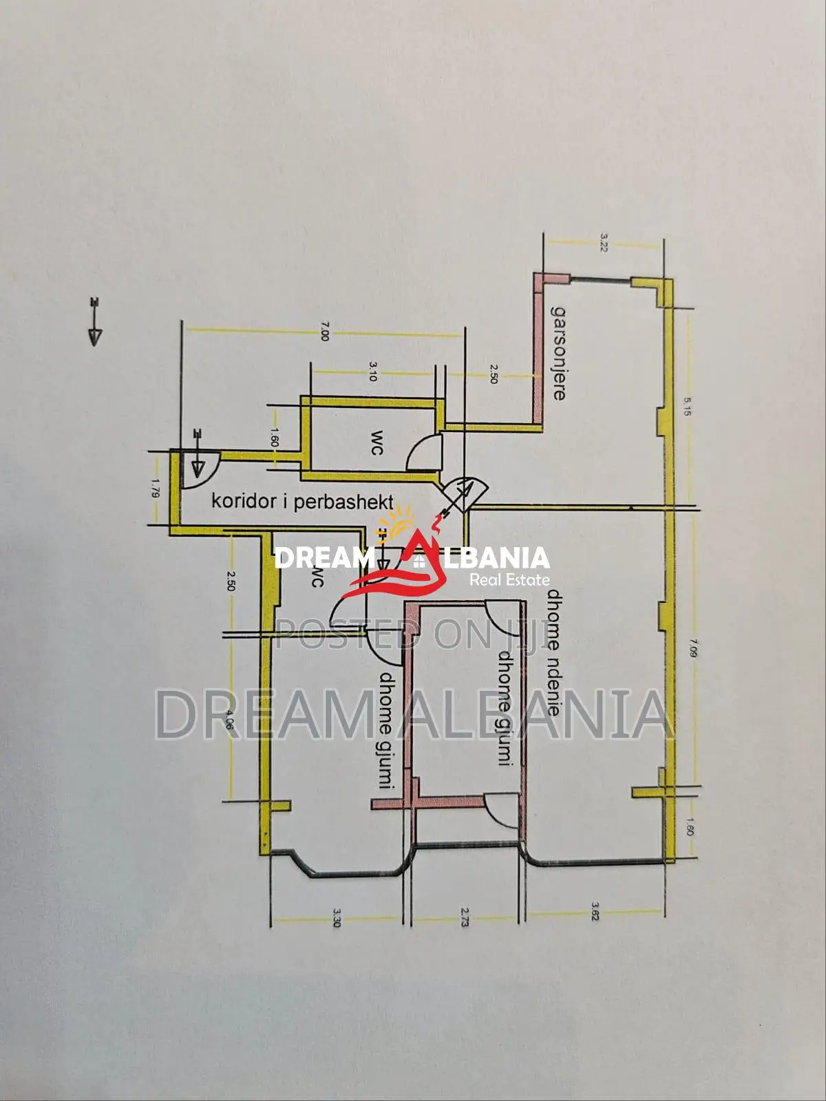 Apartament 2+1 dhe garsoniere ne shitje tek Zogu i Zi (ID 4131490)