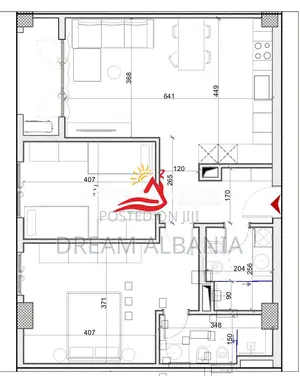 Shiten Apartamente 2+1 ne Porcelan prane Klanit ( ID 41212207 )