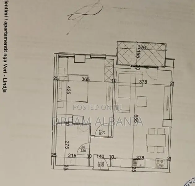 Apartament 1+1 ne Shitje Rruga Dritan Hoxha, Kompleksi Aura ne Tirane 