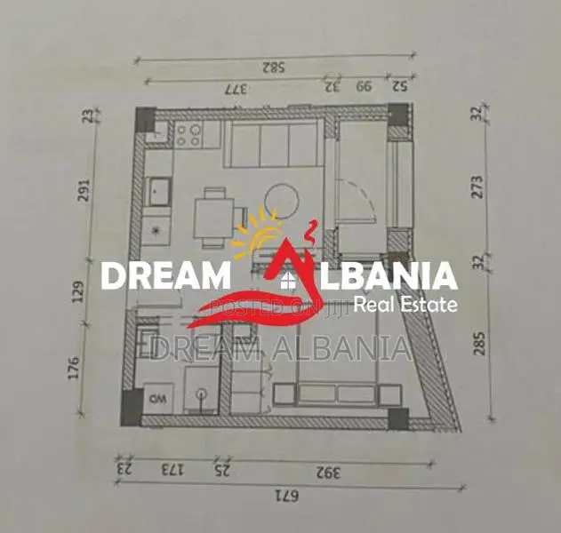 Shiten 23 Apartamente 1+1 ne Rezidencen Kadiu, Ali Demi (ID 41116108)
