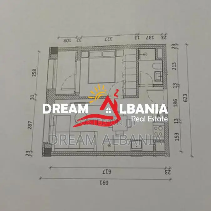 Shiten 23 Apartamente 1+1 ne Rezidencen Kadiu, Ali Demi (ID 41116108)