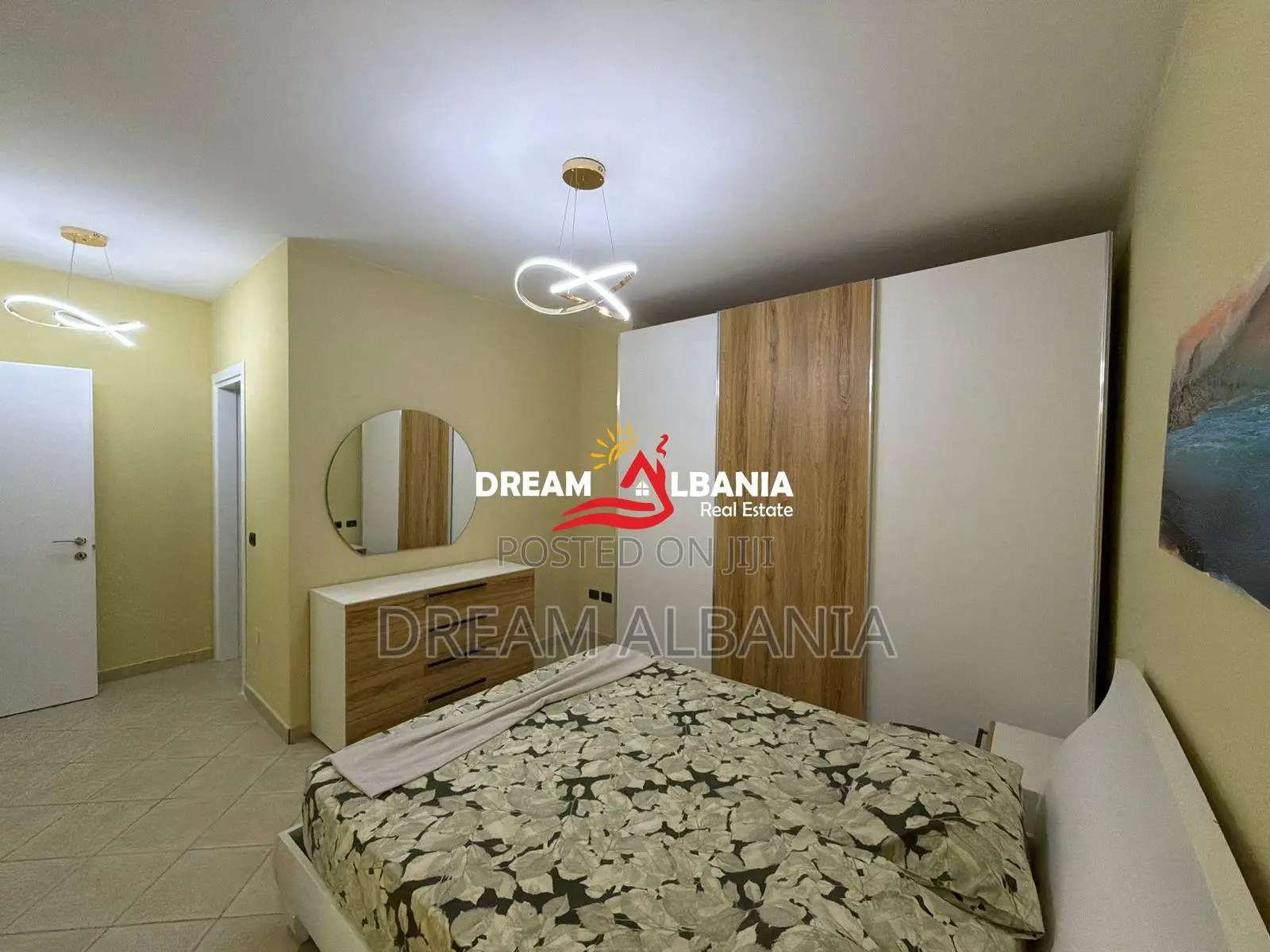 Jepet me qera apartament 2+1+2 me Post parkimi tek 9 -kateshet, Tirane