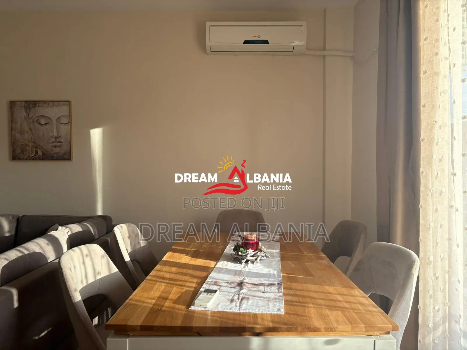 Jepet me qera Apartament 2+1 Rruga e Elbasanit prane pallatit te Briga