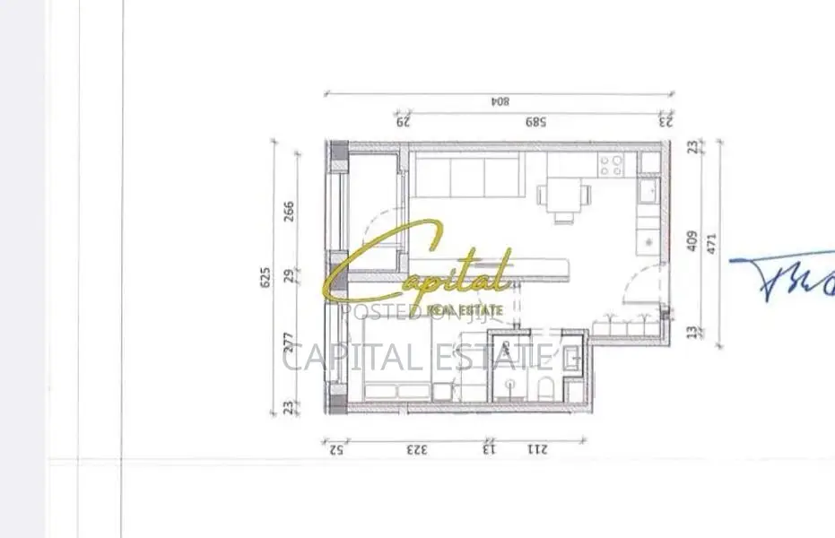 SHITET APARTAMENT 1+1 ALI DEMI 85.000 EURO