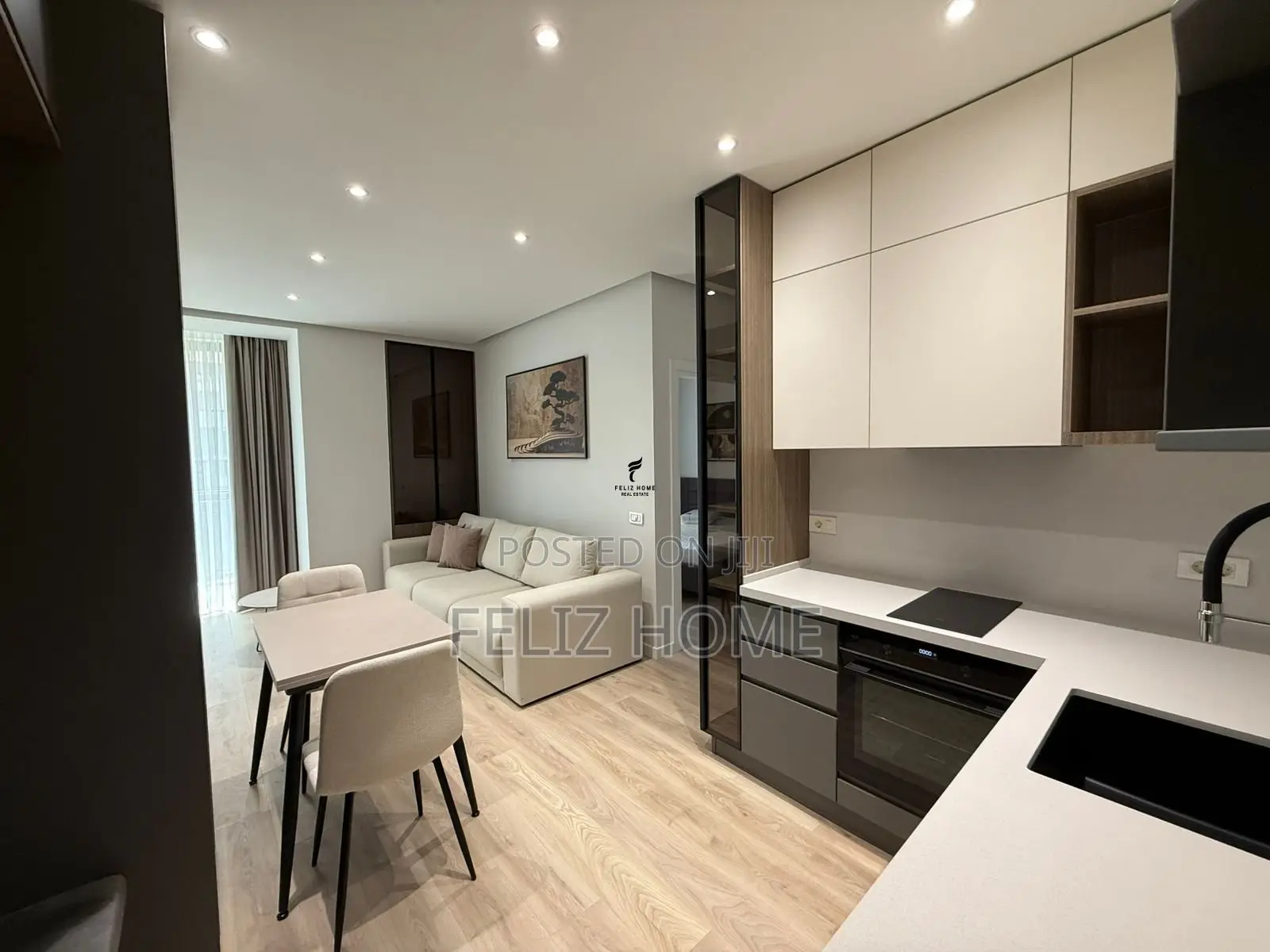 APARTAMENT ME QERA 1+1 MINE PEZA 1.300 EURO