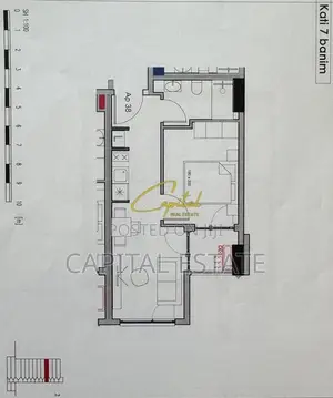 SHITET APARTAMENT 1+1 RRUGA E KAVAJES 105.000 EURO