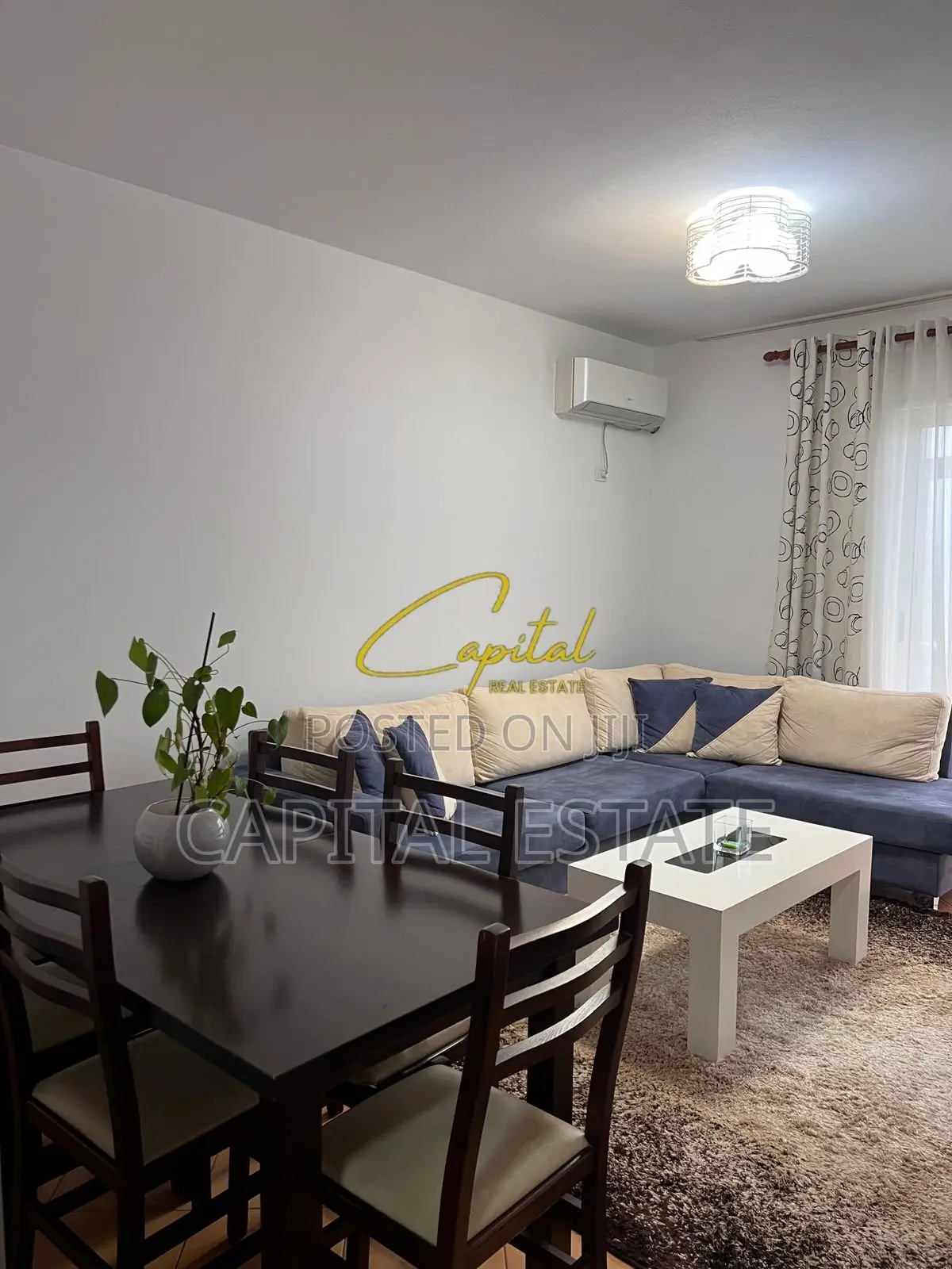 APARTAMENT ME QIRA 2+1 ALI DEMI 550 EURO