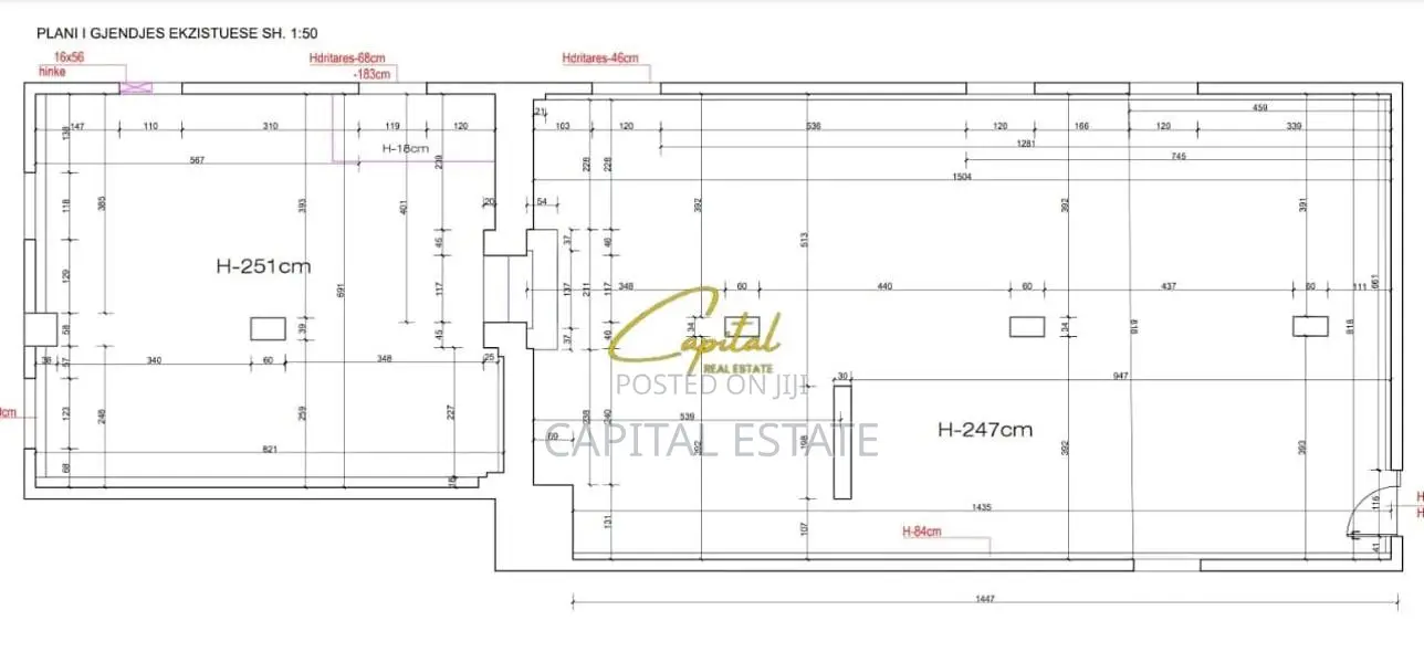 AMBIENT BIZNESI ME QIRA 200 M2 ISH BLLOKU 300.000 LEKE