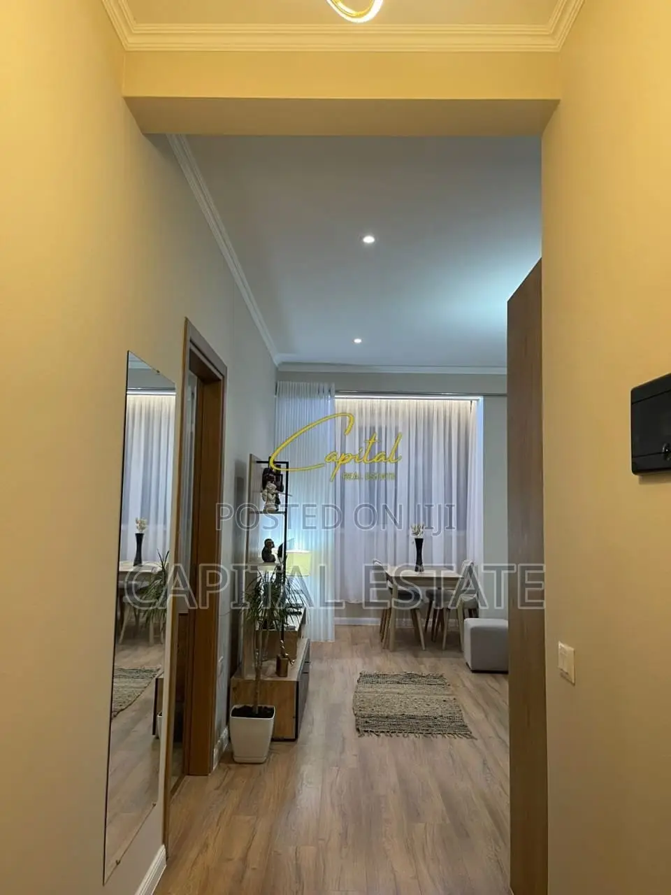 APARTAMENT ME QIRA 1+1 KOMPLEKSI DELIJORGJI 65.000 LEKE