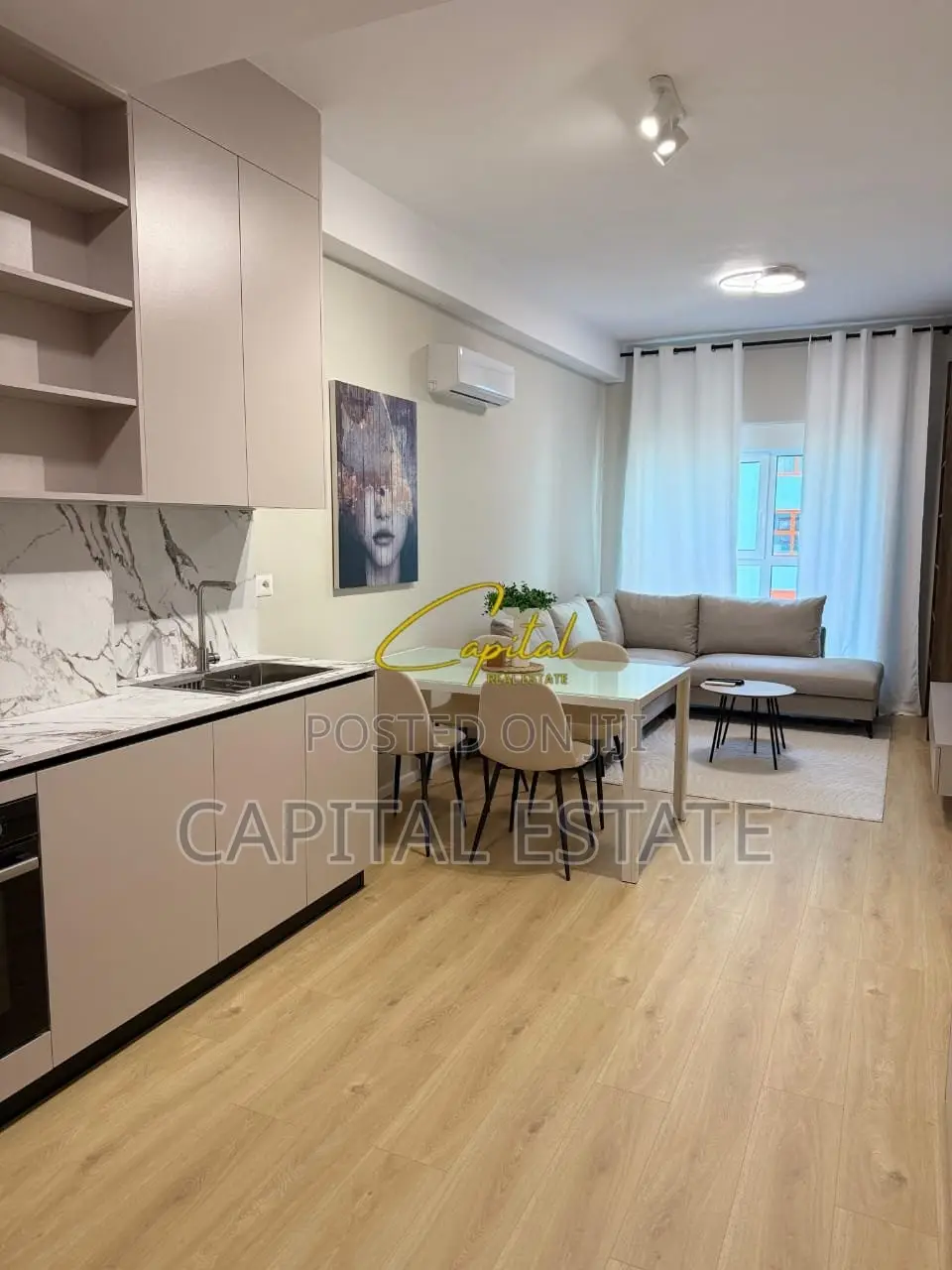 APARTAMENT ME QIRA 1+1 KOMPEKSI MANGALEM 43.000 LEKE