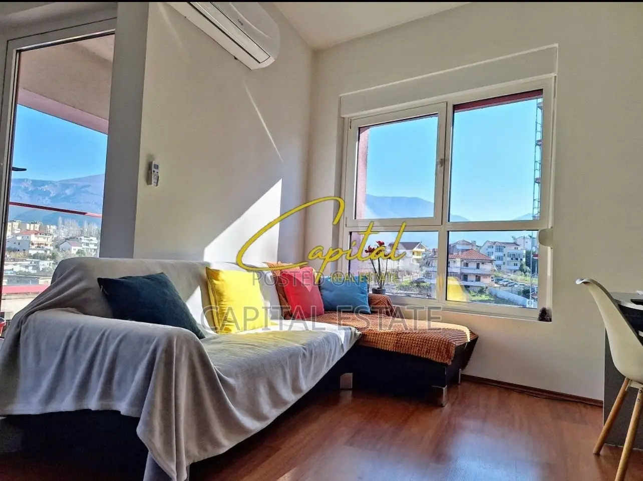 APARTAMENT ME QIRA 2+1 KOMPLEKSI MANGALEM 58.000 LEKE
