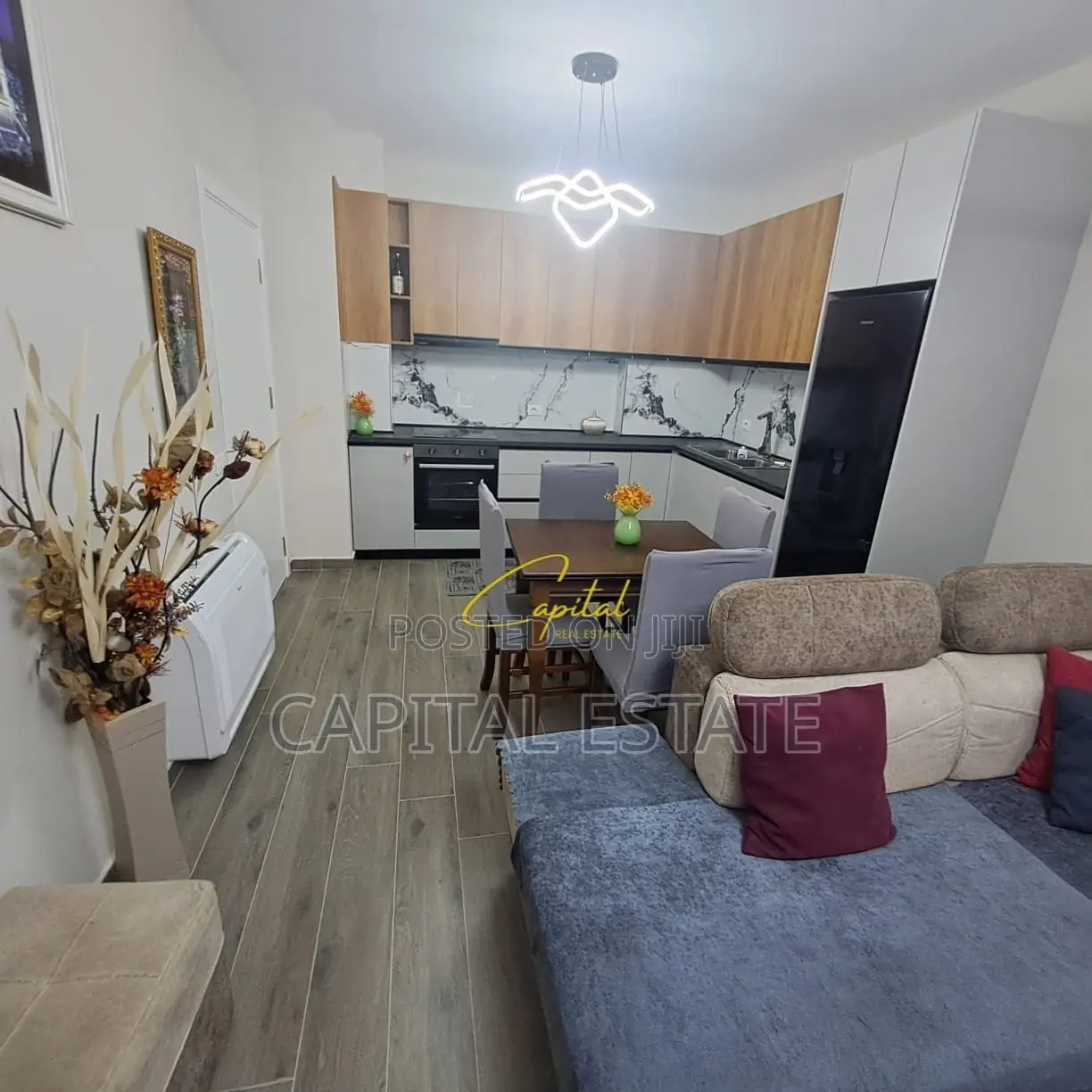 APARTAMENT ME QIRA 1+1 XHAMLLIKU 55.000 LEKE