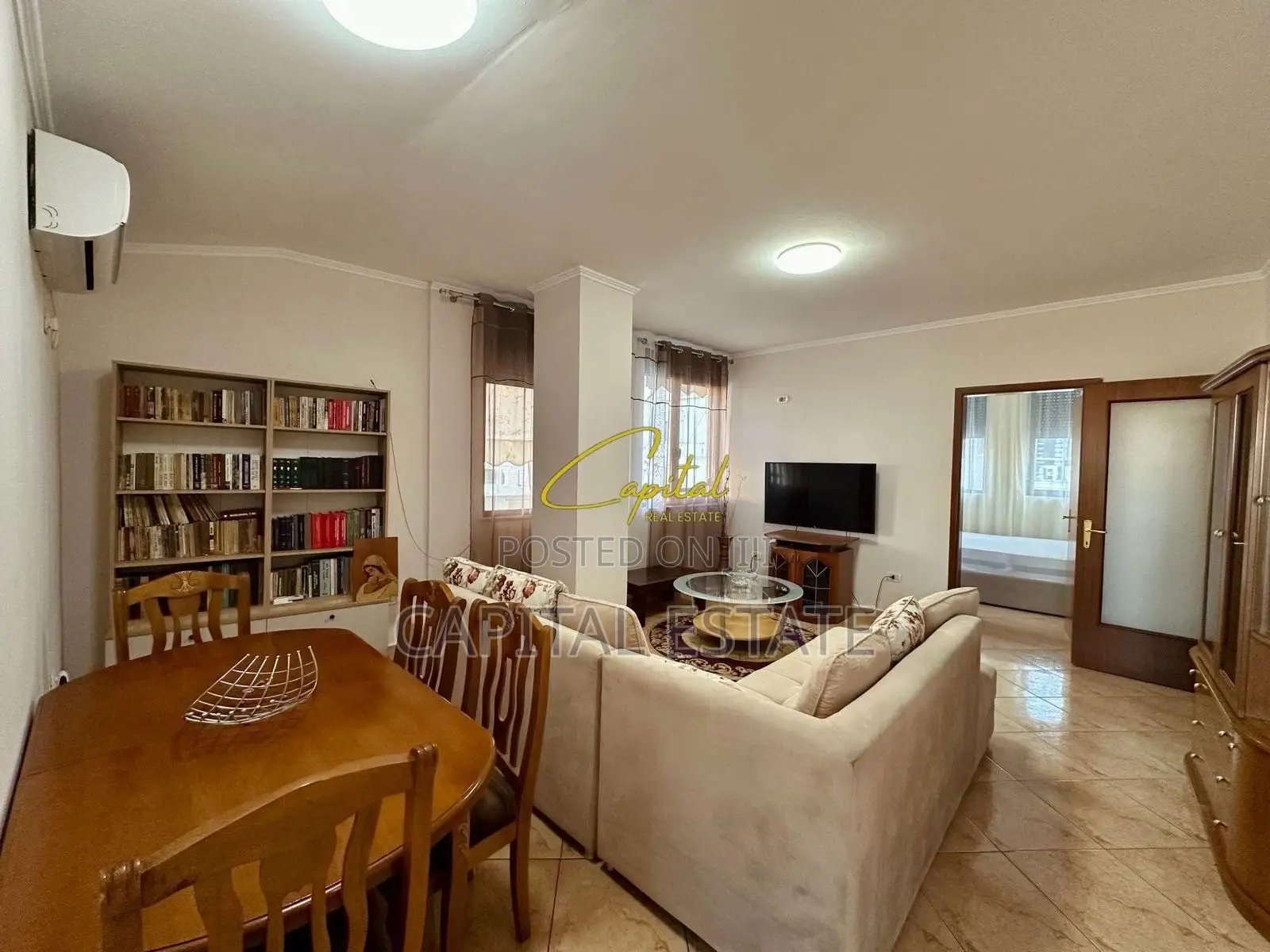 APARTAMENT ME QIRA 2+1 RRUGA E DIBRES 80.000 LEKE