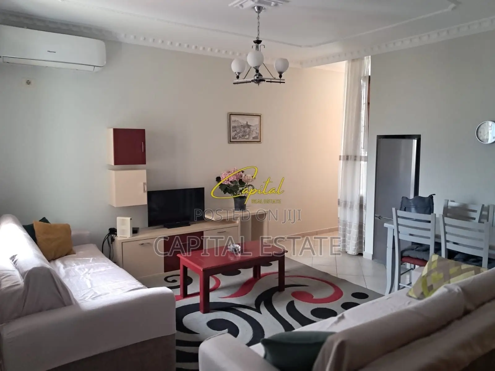 APARTAMENT ME QIRA 2+1 QENDER 55.000 LEKE