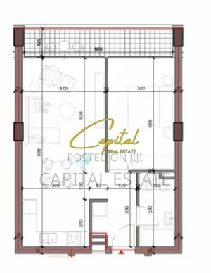 SHITET APARTAMENT 1+1 REZIDENCA FOREST 10.300.000 LEKE