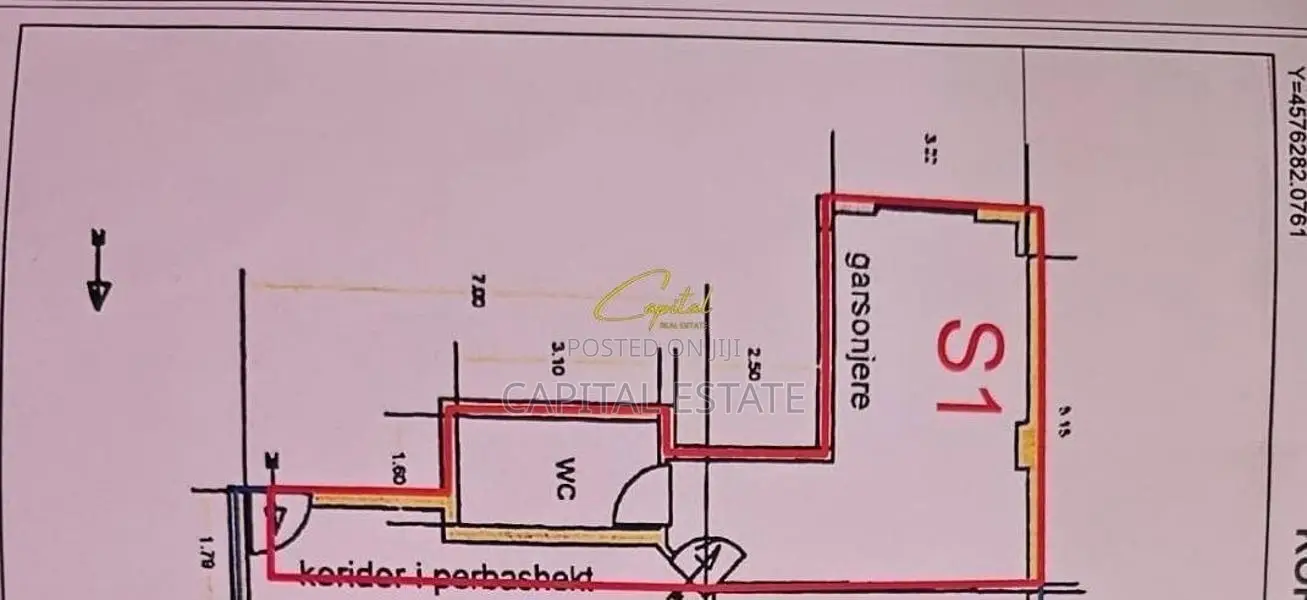 SHITET APARTAMENT GARSONIERE 36 M2 ZOGU I ZI 94.500 EURO