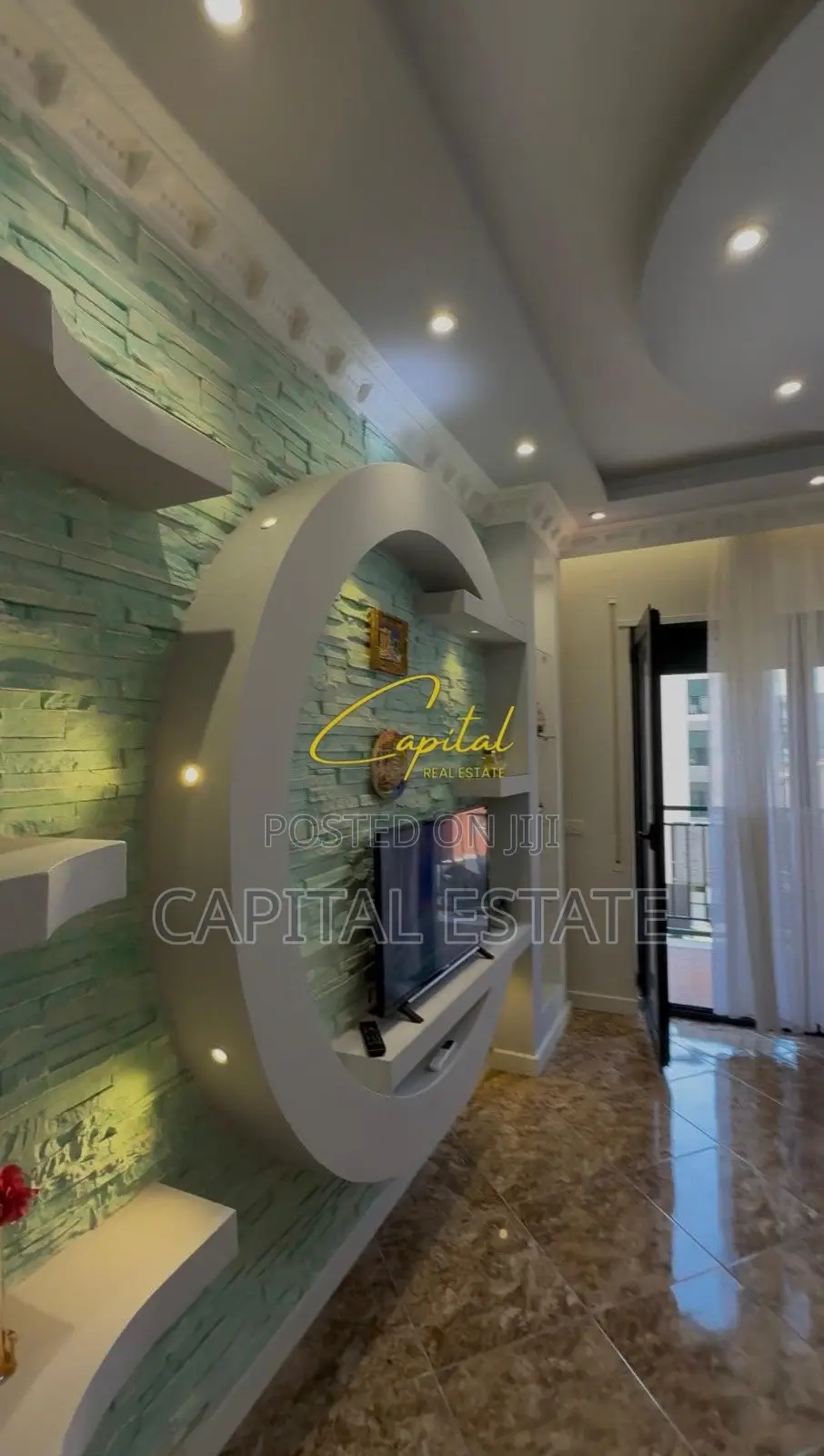 APARTAMENT ME QIRA 1+1 KOMPLEKSI GREEN CITY 50.000 LEKE