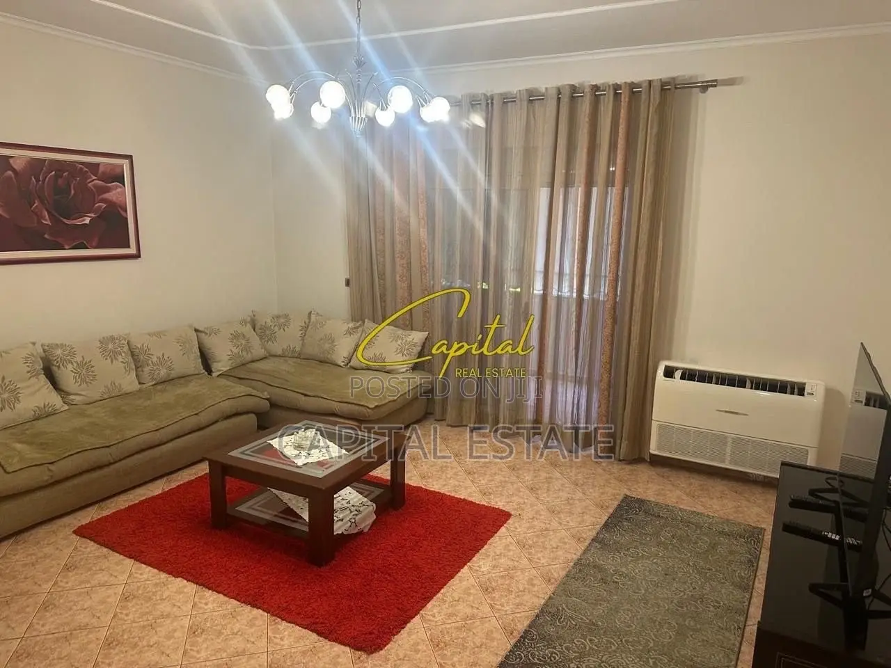 APARTAMENT ME QIRA 3+1+2 RRUGA E ELBASANIT 80.000 LEKE