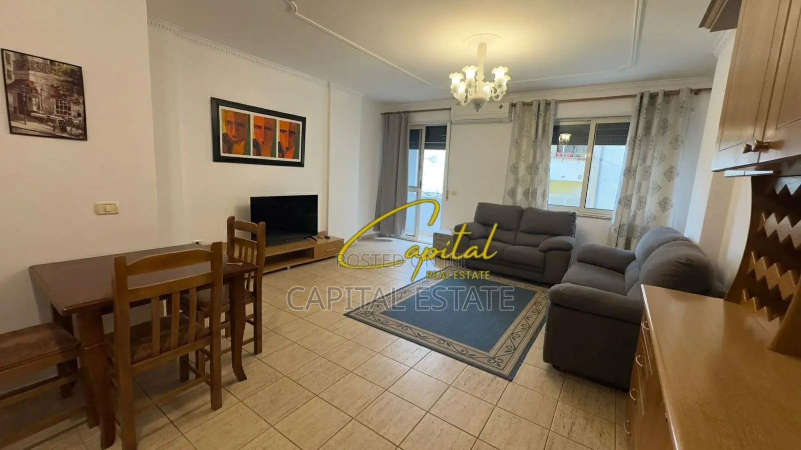 APARTAMENT ME QIRA 1+1 QENDER 65.000 LEKE