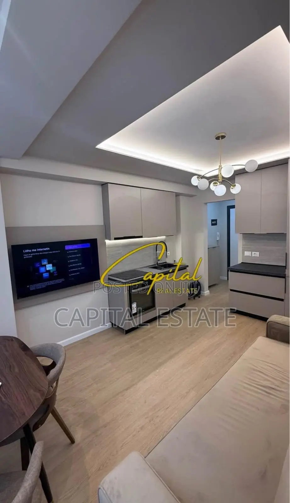 APARTAMENT ME QIRA 1+1 ALI DEMI 60.000 LEKE