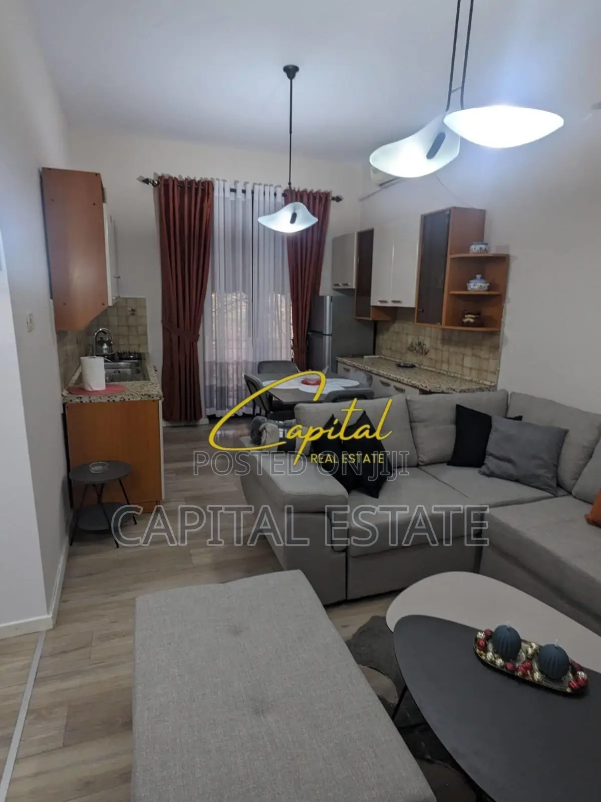 APARTAMENT ME QIRA 1+1 VASIL SHANTO 63.000 LEKE