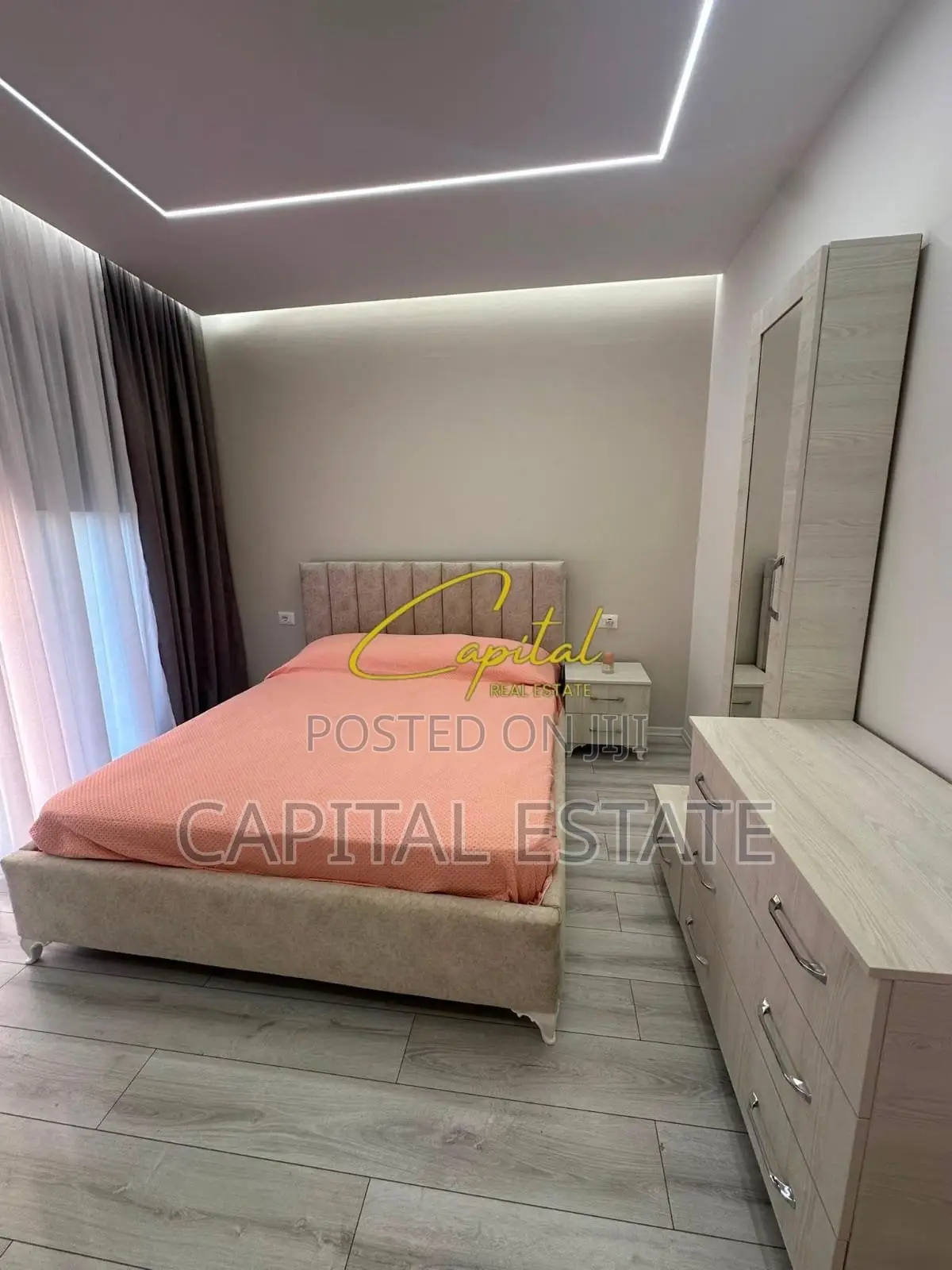 APARTAMENT ME QIRA 1+1 BULEVARDI I RI 70.000 LEKE